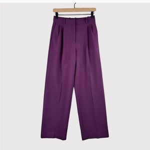 Babaton Aritzia Women’s Sz 8 High Rise Wide Leg Dress Pants